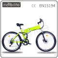 MOTORLIFE/OEM EN15194 36v 250w folding mountain e-bike with hidden battery